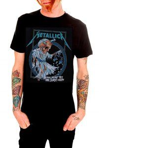 Metallica Their Money Tips Her Scales metal rock Official T-Shirt 2XL XXL NWT